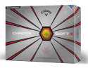 Callaway Golfbollar Chrome Soft 19 X Gul (1st duss)