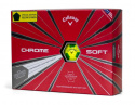Callaway Golfbollar Chrome Soft 19 Truvis Gul/Grön (1st duss)