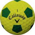 Callaway Golfbollar Chrome Soft 19 Truvis Gul/Grön (1st duss)