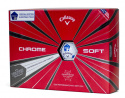 Callaway Golfbollar Chrome Soft 19 Truvis Special Edition European Tour (1st duss)