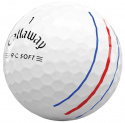 Callaway Golfbollar ERC Soft Triple Track Vit (1st duss)
