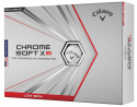 Callaway Golfbollar Chrome Soft 21 X LS Vit (1st duss)