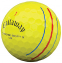 Callaway Golfbollar Chrome Soft 21 X LS Gul Triple Track (1st duss)