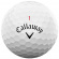 Callaway Golfbollar Chrome Soft 22 X LS Vit (1st duss)