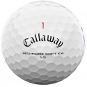 Callaway Golfbollar Chrome Soft 22 X LS Vit Triple Track (1st duss)