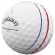 Callaway Golfbollar Chrome Soft 22 X LS Vit Triple Track (1st duss)