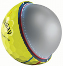 Callaway Golfbollar Chrome Soft 22 X LS Gul Triple Track (1st duss)