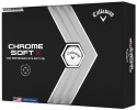 Callaway Golfbollar Chrome Soft 22 X Vit (1st duss)