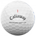 Callaway Golfbollar Chrome Soft 22 X Vit Triple Track (1st duss)