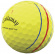 Callaway Golfbollar Chrome Soft 22 Gul Triple Track (1st duss)