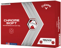 Callaway Golfbollar Chrome Soft 22 Truvis Vit/Röd (1st duss)
