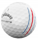 Callaway Golfbollar ERC Soft 23 Triple Track Vit (1st duss)