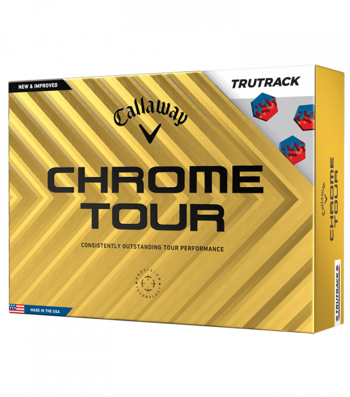 Callaway Golfbollar Chrome Tour TruTrack Blå/Röd (1st duss) i gruppen Golfbollar hos Dimbo Golf AB (1416042-1010)