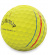 Callaway Golfbollar Chrome Tour X Triple Track 24 Gul (1st duss)