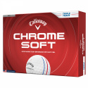Callaway Chrome Soft Triple Track Vit - Dussin