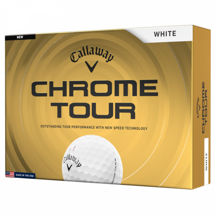 Callaway Chrome Tour Vit - Dussin i gruppen Golfbollar / Dussin hos Dimbo Golf AB (1416054-793076)