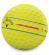 Callaway Golfbollar Chrome Soft 360 Triple Track 24 Gul (1st 3-pack)