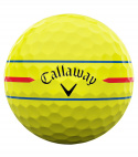 Callaway Golfbollar Chrome Tour X 360 Triple Track 24 Gul (1st 3-pack)