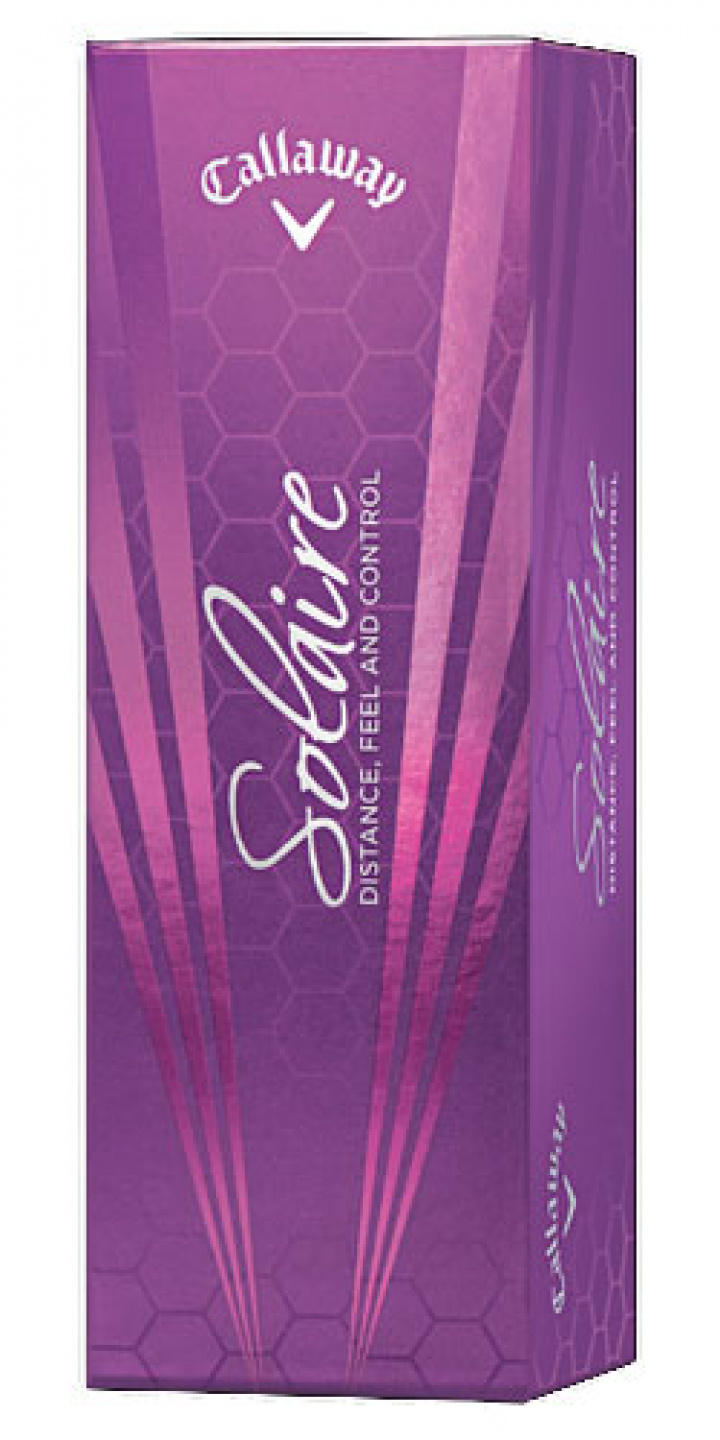 Callaway Golfbollar Solaire Vit (1st 3-pack) i gruppen Golfbollar / 3-pack hos Dimbo Golf AB (1418022-1)