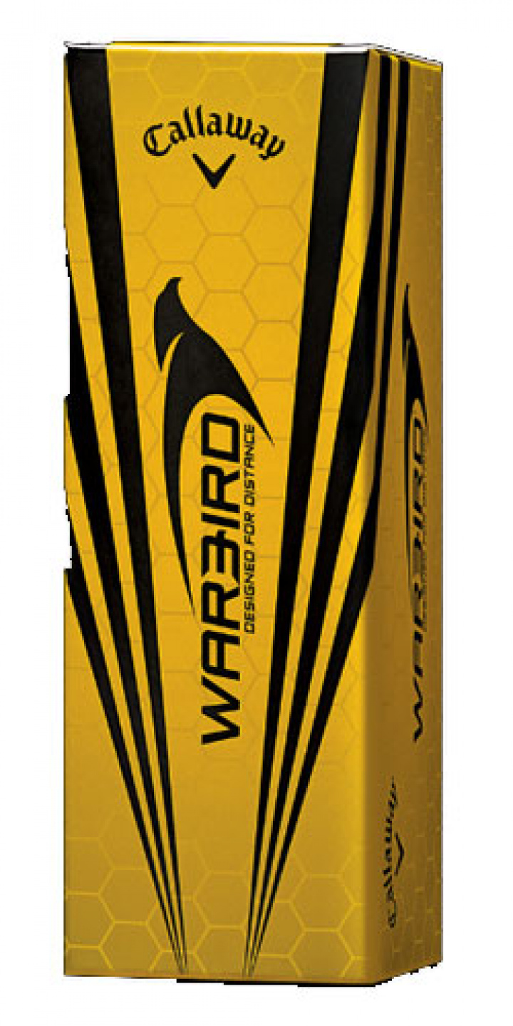 Callaway Golfbollar Warbird Vit (1st 3-pack) i gruppen Golfbollar / 3-pack hos Dimbo Golf AB (1418030-10)