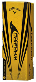 Callaway Golfbollar Warbird Gul (1st 3-pack)