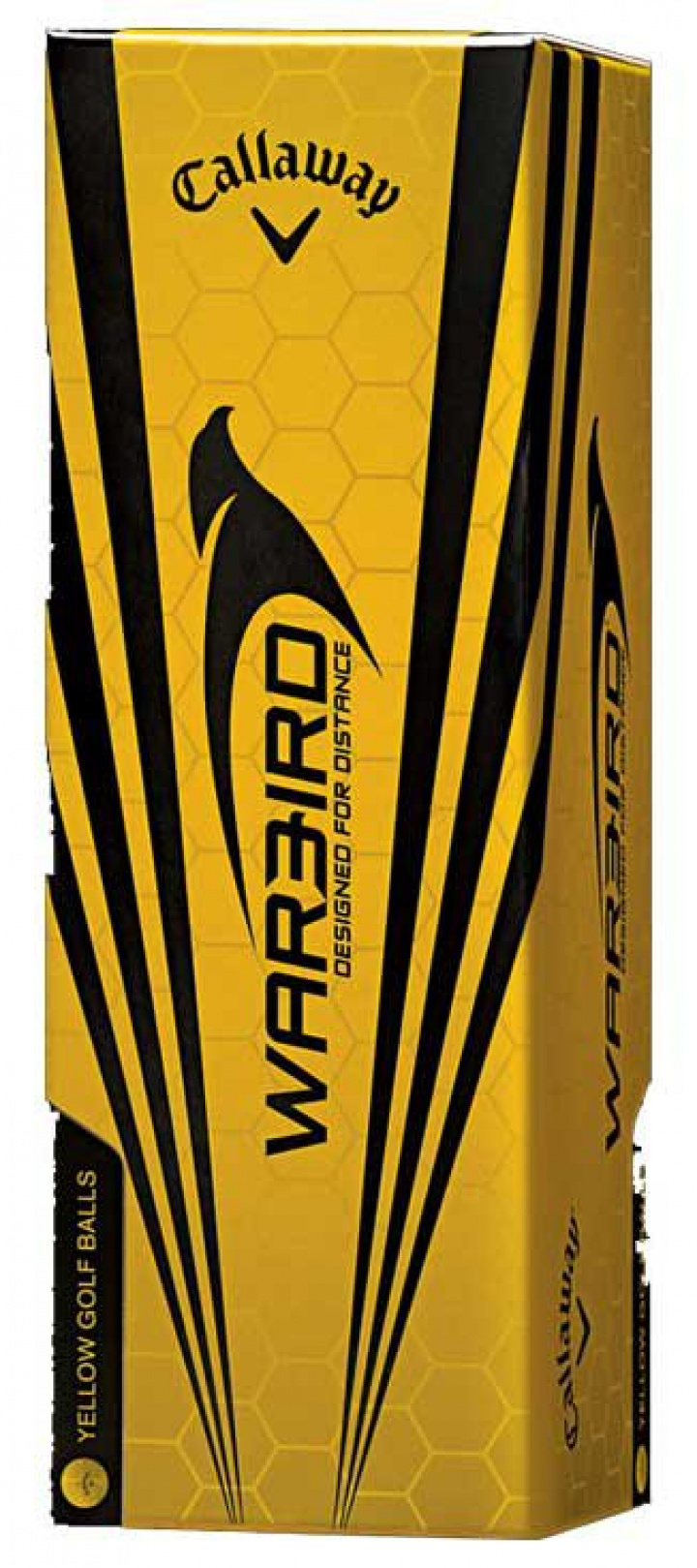 Callaway Golfbollar Warbird Gul (1st 3-pack) i gruppen Golfbollar / 3-pack hos Dimbo Golf AB (1418030-30)