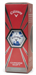 Callaway Golfbollar Chrome Soft 19 Truvis Special Edition European Tour (1st 3-pack)