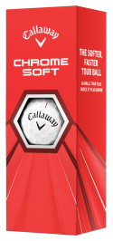 Callaway Golfbollar Chrome Soft 20 Vit (1st 3-pack)