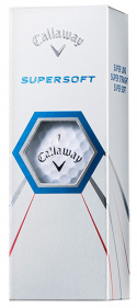 Callaway Golfbollar Supersoft 21 Vit (1st 3-pack)
