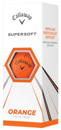 Callaway Golfbollar Supersoft 21 Matte Orange (1st 3-pack)