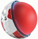 Callaway Golfbollar Chrome Soft 22 Truvis Vit/Röd (1st 3-pack)