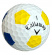 Callaway Golfbollar Chrome Soft 22 Truvis Gul/Bl (1st 3-pack)