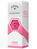 Callaway Golfbollar Supersoft 23 Matte Rosa (1st 3-pack)