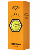 Callaway Golfbollar Warbird 23 Gul (1st 3-pack)