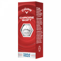 Callaway Chrome Soft Triple Track Vit - 3-pack