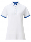 Callaway Piké Dam Solid Polo 7037 Vit/Marinblå
