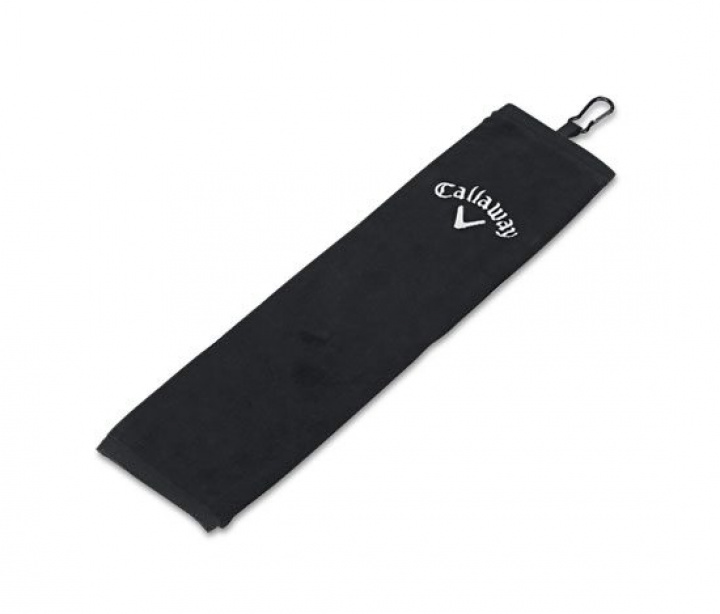 Callaway Handduk Tri Fold Chev Svart i gruppen Tillbehör / Golftillbehör / Golfhanddukar hos Dimbo Golf AB (1443029-90)