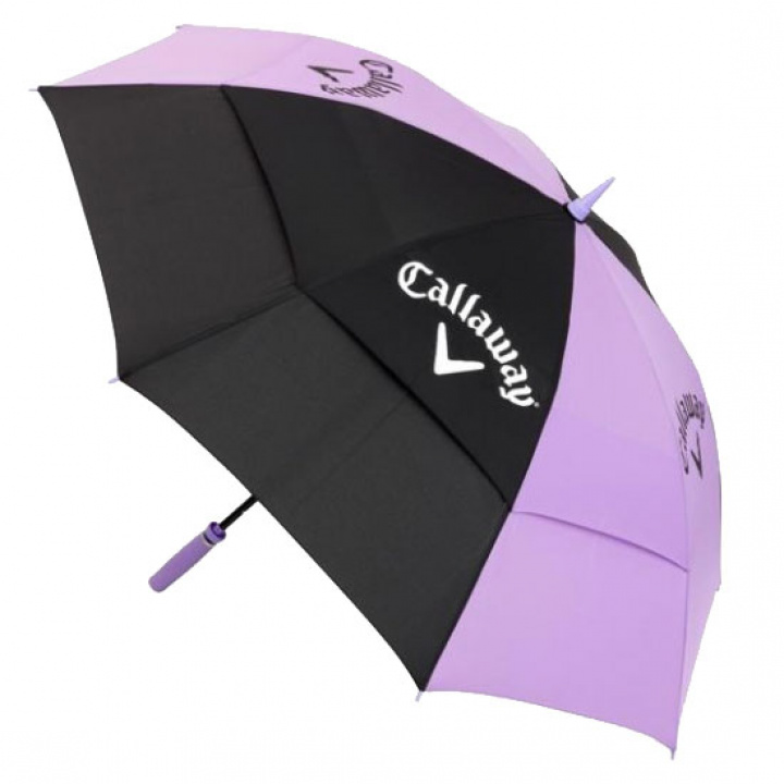 Callaway Paraply 60 DC Womens Svart/Lila i gruppen Tillbehör / Golftillbehör / Golfparaplyer hos Dimbo Golf AB (1475012)