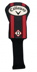 Callaway Headcover Vintage Driver Svart/Röd