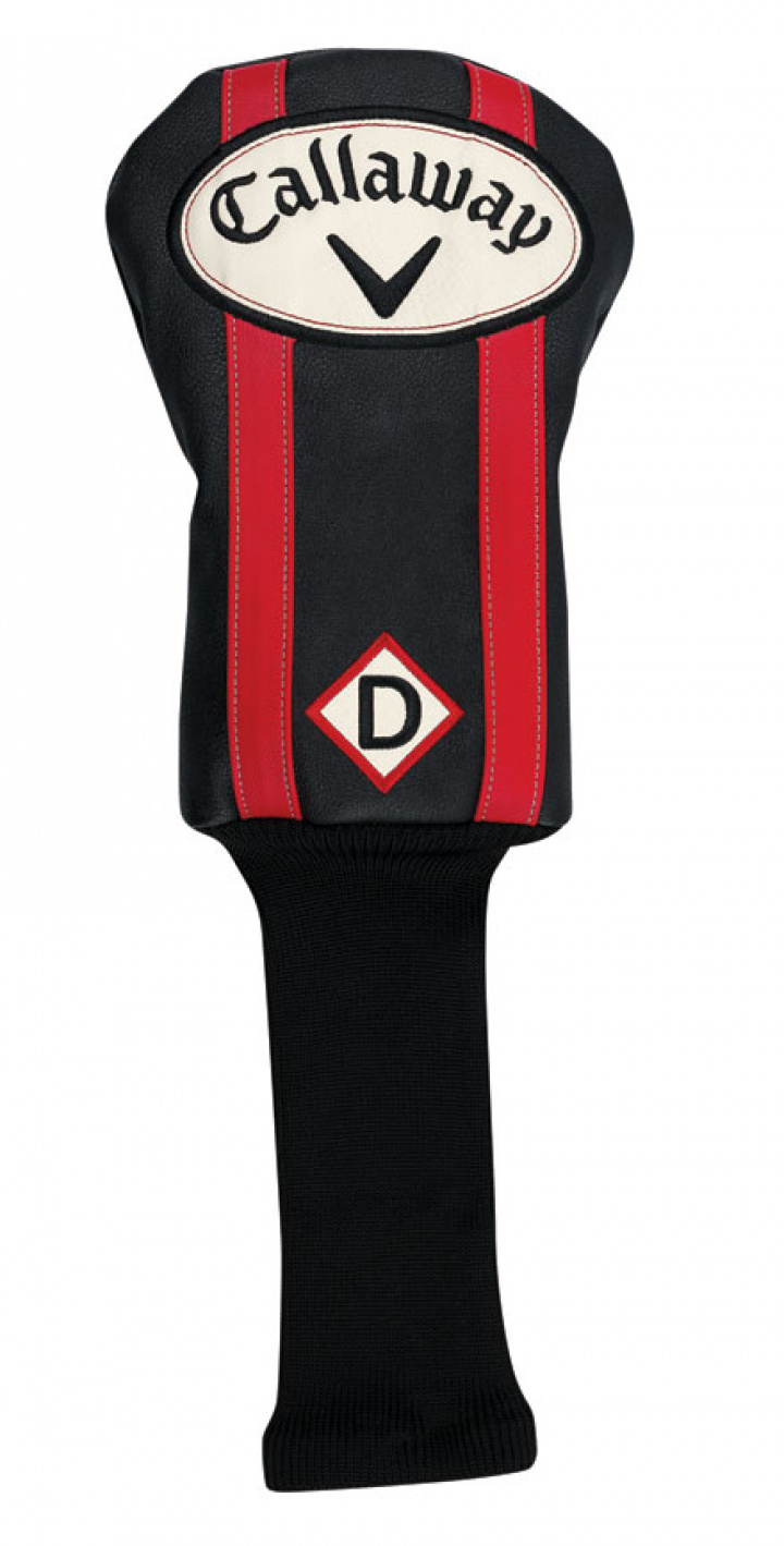 Callaway Headcover Vintage Driver Svart/Röd i gruppen Tillbehör / Golftillbehör / Headcover Metalwoods hos Dimbo Golf AB (1481016-999500)