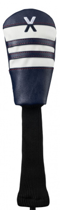Callaway Headcover Vintage Hybrid Marinblå/Vit/Röd