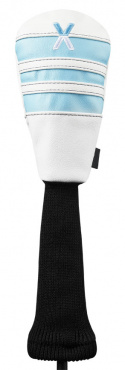 Callaway Headcover Vintage Hybrid Vit/Ljusblå/Marinblå