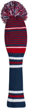 Callaway Headcover Pom Pom Fairway Marinblå/Vit/Röd