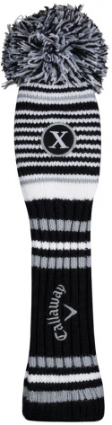 Callaway Headcover Pom Pom Hybrid Svart/Vit