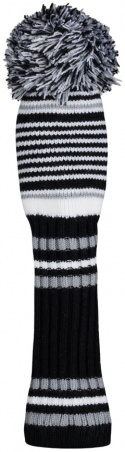 Callaway Headcover Pom Pom Hybrid Svart/Vit