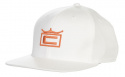 Cobra Keps Crown Snapback Junior Vit/Orange