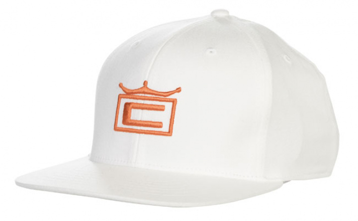 Cobra Keps Crown Snapback Junior Vit/Orange i gruppen Kläder / Accessoarer / KEPSAR hos Dimbo Golf AB (1502061-03)