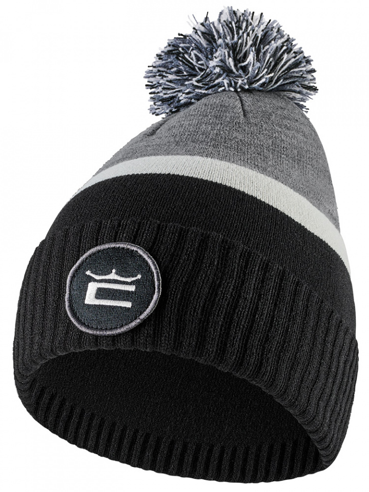 Cobra Mössa Crown C Pom Beanie Svart i gruppen Kläder / Accessoarer / MÖSSOR hos Dimbo Golf AB (1504008-01)