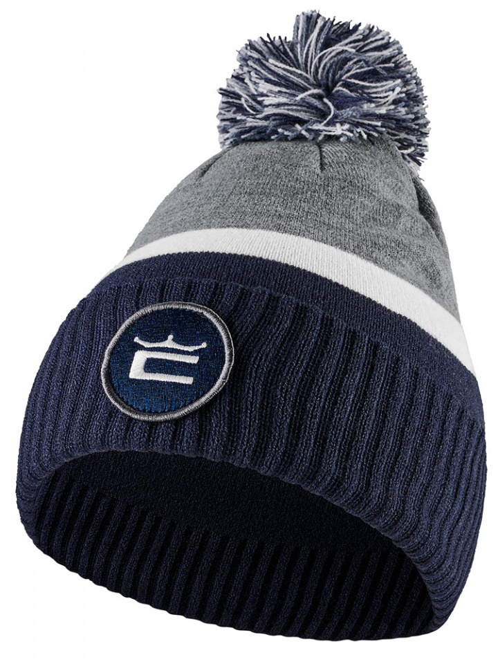 Cobra Mössa Crown C Pom Beanie Marinblå i gruppen Kläder / Accessoarer / MÖSSOR hos Dimbo Golf AB (1504008-02)