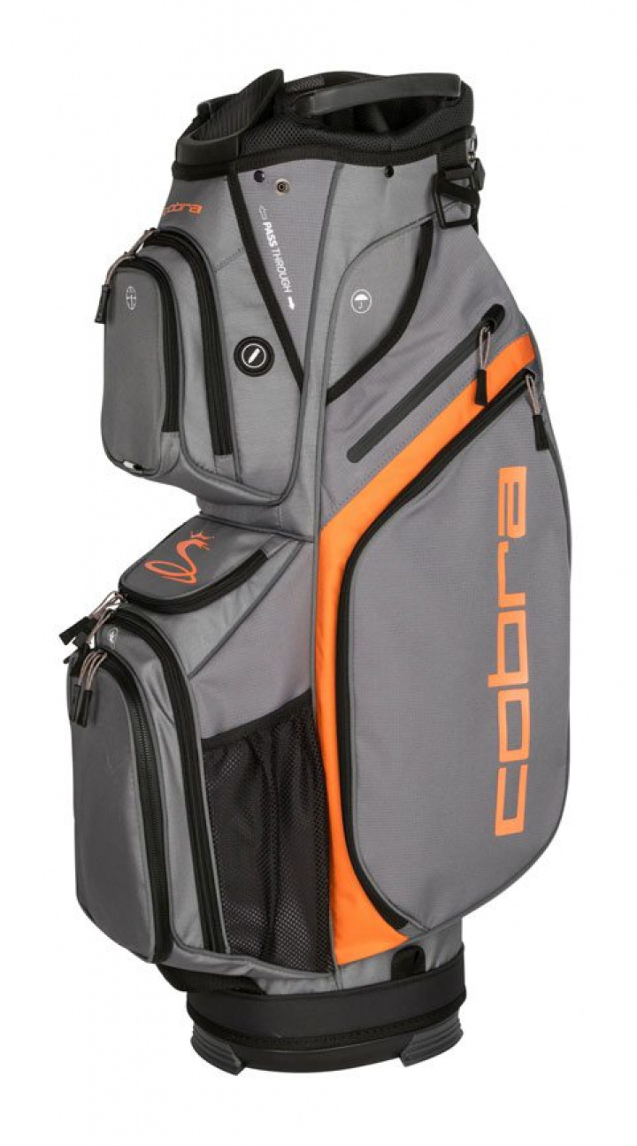 Cobra Vagnbag Ultralight Nardo/Orange i gruppen Bagar / Cobra Golfbag hos Dimbo Golf AB (1512033-04)
